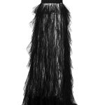 Fashion Sexy Casual Sexy Lace See-Through Party Mesh Strapless Dresses