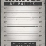 Free Vector | Police mugshot background