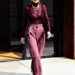 Gigi Hadid Perfectly Styles a Sheer Top For Fall | Style, Fashion, Street style