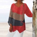 Gloria - Bluse für Frauen - L / Rot