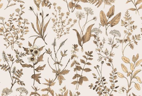 Herbarium Antique Wallpaper • Milton & King