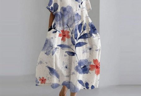 Julia | Hochwertiges Kleid mit Rundhalsausschnitt und modischer Passform - Grün / XL