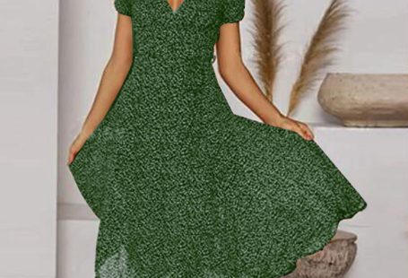 Léa Blanchet® | Chic summer dress - Green / S