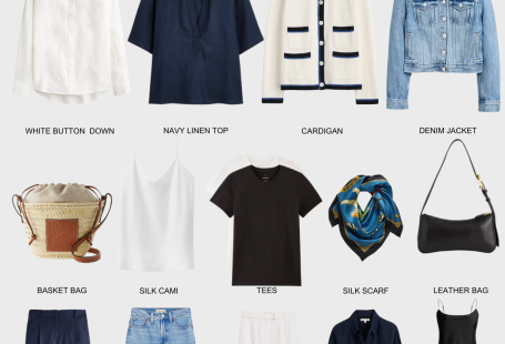 Parisian Inspired Summer Wardrobe Capsule