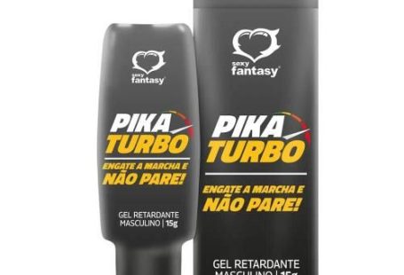 Pika Turbo Gel Retardante Masculino 15G Sexy Fantasy - Sexy Fantasy