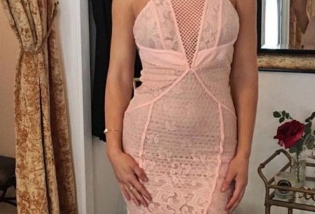 Pink Lace Dress | Color: Pink | Size: Various