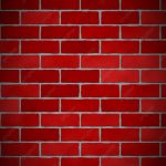 Red Simple Brick Wall Flat Pattern Background Wallpaper Image For Free Download - Pngtree