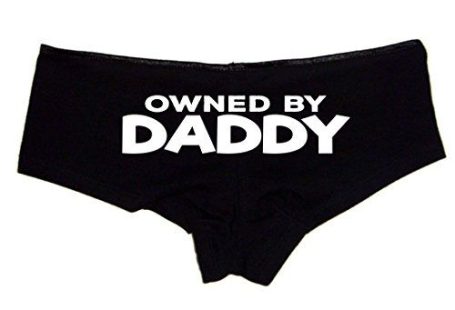 SGR Owned By Daddy Booty Shorts, Premium Cotton, Naughty Panties for Women, Sexy Gifts for Wife