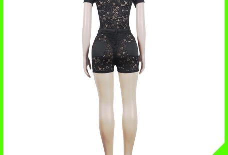 Sexy Lace Nightclub Two Piece Set