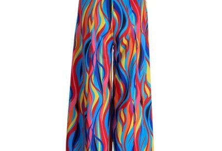 Sexy Print Patchwork Strapless Sleeveless Two Pieces