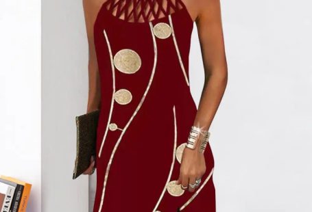 Sexy Schulterfreies Bedrucktes Partykleid - Leopardenmuster / XL