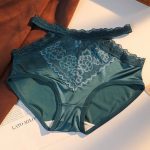 Women's Lace Panties Satin Silk Curing Panties Silky Sexy Antibacterial No Trace Mulberry Silk Briefs Sexy Panties Women