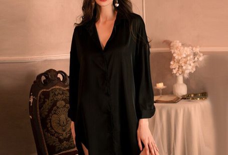 #ad Trendy Sexy Lingerie Shirts Sleepwear Babydoll Nightwear Chemise Nightie for Women 2024