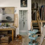 An artist's layered and light-filled house, arranged with a painter's eye