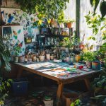 Atelier d’artiste : Oasis de Créativité