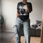 Multi Pocket Denim Cargo Jeans curated on LTK