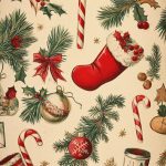 Vintage Christmas Wallpaper