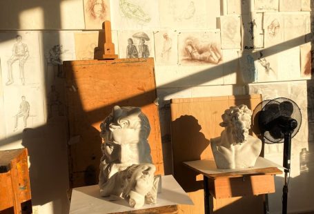 artist workspace aesthetics