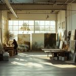 Artist's Sunny Studio