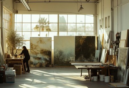 Artist's Sunny Studio