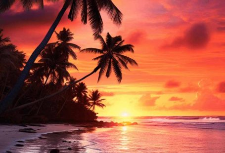 Beach Sunset Wallpaper: 35+ Stunning Wallpapers (free) 2024