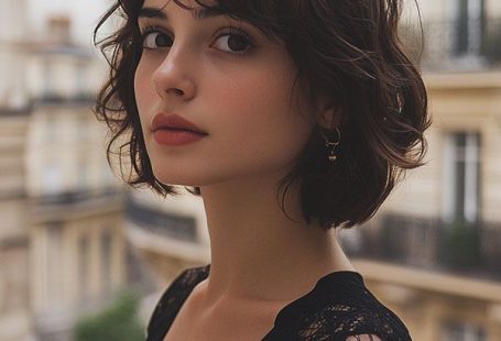 33 Chic Parisian French Bob Haircuts : Parisian Noir