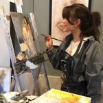 Acrylic painting on canvas for beginners step by step