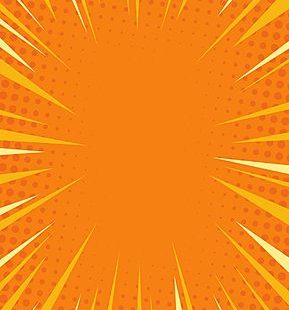 Bright And Bright Orange Yellow Pop Style Background Wallpaper Image For Free Download - Pngtree
