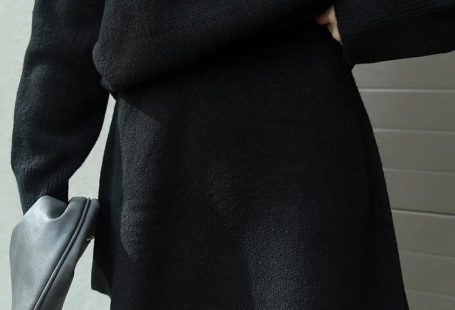 CAMILLE - ENSEMBLE JUPE ET PULL - Gris / XS