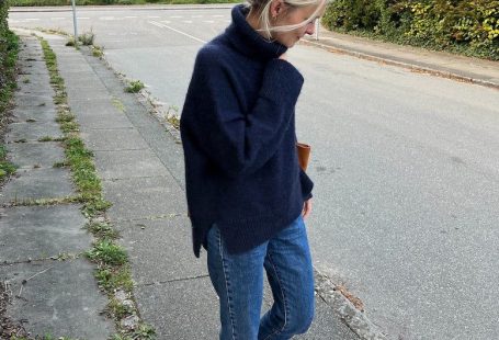 Chestnut Sweater | mit Rollkragen aus Peer Gynt von Sandnes Garn - 3XL / night sky