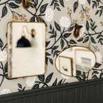 Floral Guest Room- Floral Wallpaper- Utah Ranch Home - Nesting With Grace