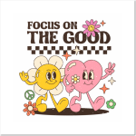Focus On The Good Wall And Art Print