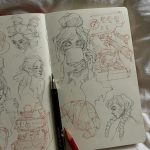 Sketchbook spread @hey.olch