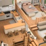 Small Apartment #sims4 #thesims4 #ts4 #simstok #sims #thesims