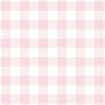 Small Gingham Check Light Pink Wallpaper - Paste the Wall: Smooth, Matte Finish / 528cm ( 17' 3 ) / 240cm ( 7' 10 )