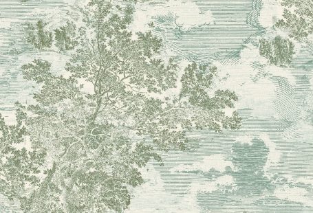 "Surface Style Serene Scenes Toile Peel & Stick Wallpaper in Willow | 20.5" x 18ft | Michaels®"