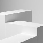 Макет иллюстрации геометрического подиума для презентации продукта синий фон 3d иллюстрация | Премиум Фото